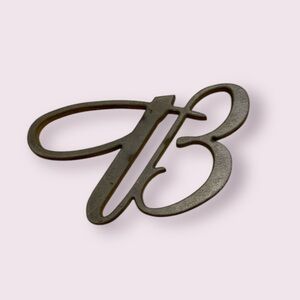 B Metal Decor Paperweight